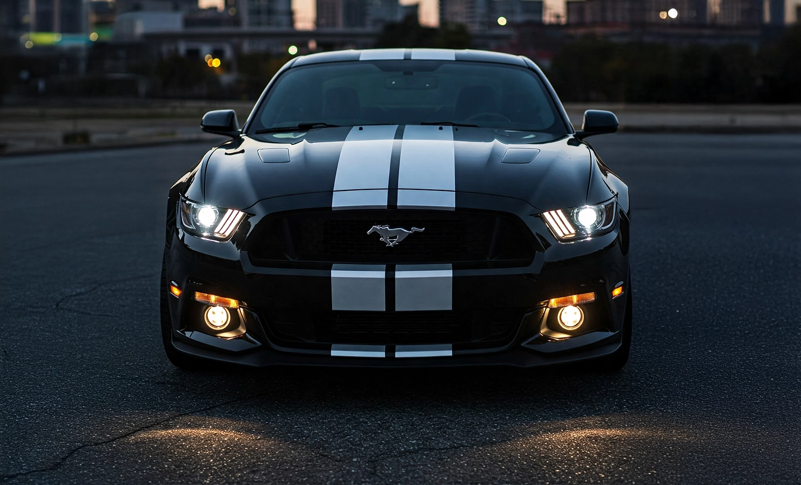 3D productvisualisatie van een Mustang model